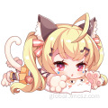 Cartoons Fans Throw Pillow Anime surrounding gift nap shaped pillow Supplier